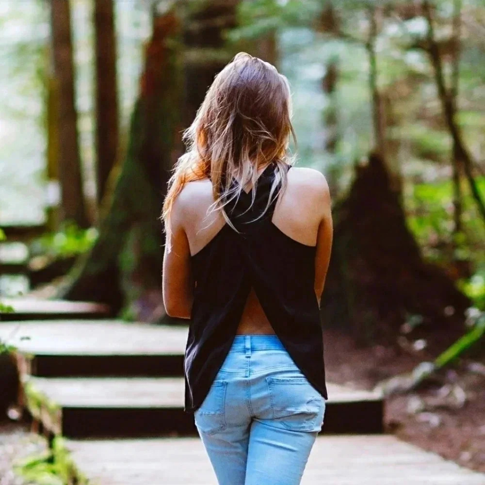 Ten Tree Cross Back Tank Top